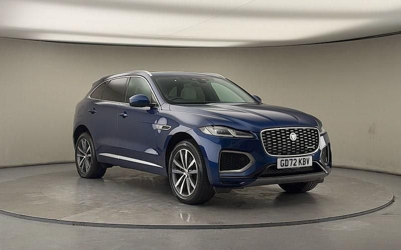 Second-hand Jaguar F-Pace R-Dynamic 204 CP (150 kW) 2022 Albastru SUV