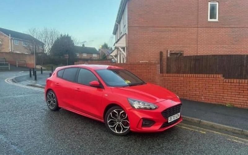 Red Used 2020 Ford Focus ST-Line X Hatchback | £16,399 (Fair price) - Image 1/1
