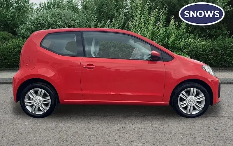 Used VW up! S 90 HP (66 kW) 2017 Red Hatchback