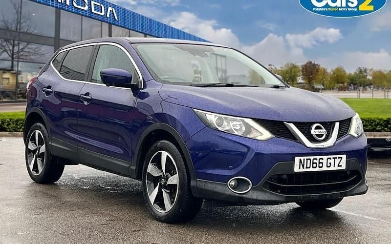 Used Nissan Qashqai N-Connecta 131 HP (96 kW) 2016 Blue SUV