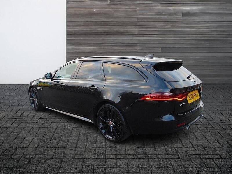 Used Jaguar XF Sportbrake R-Sport 240 HP (176 kW) 2017 Black Estate