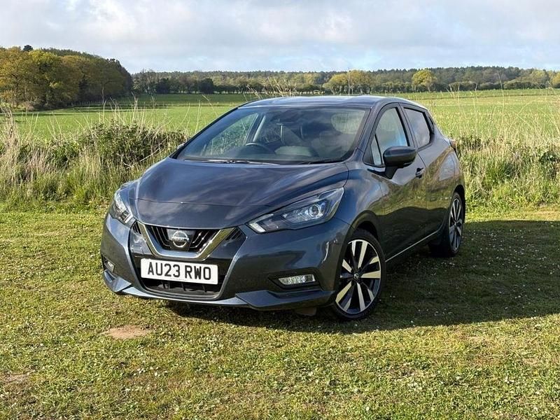 Used Nissan Micra Tekna 92 HP (67 kW) 2023 Grey Hatchback
