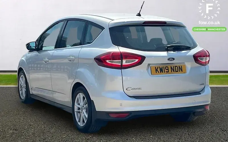 Used Ford C-MAX Zetec 101 HP (74 kW) 2019 Silver MPV