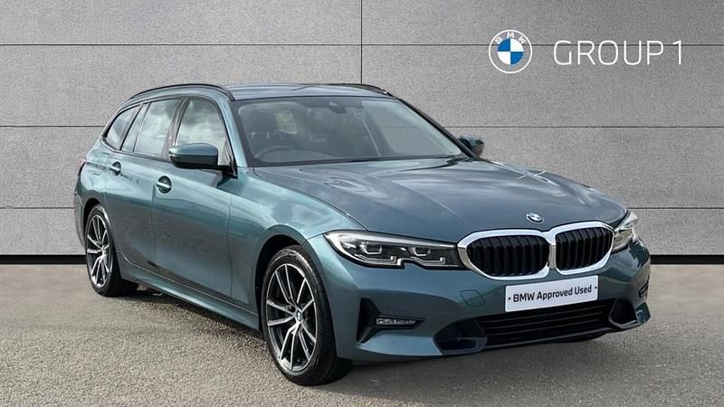 Blue Used 2020 BMW 320 Sport Line Estate | £23,495 (Fair price) - Image 1/4