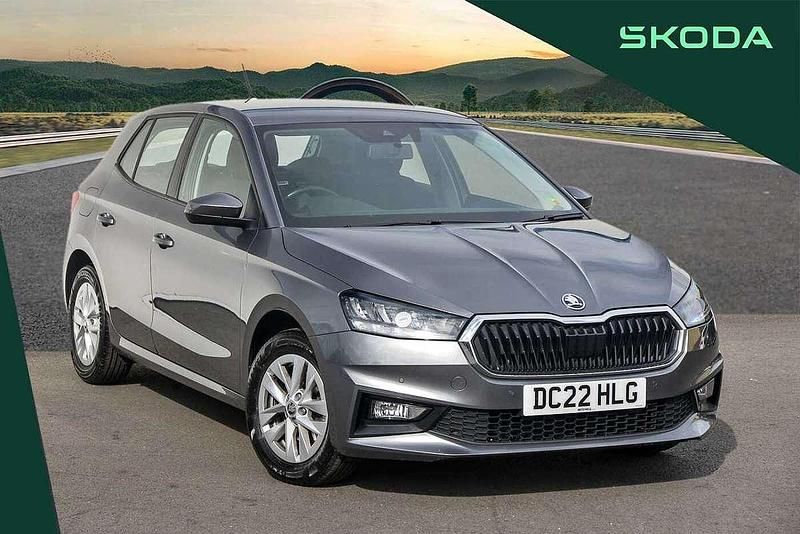 Graphite grey metallic Used 2022 Skoda Fabia Comfort Hatchback | £12,495 (Fair price) - Image 1/4