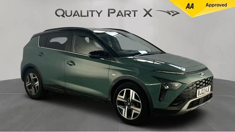 Green Used 2022 Hyundai Bayon Ultimate SUV | £13,690 (Fair price) - Image 1/4