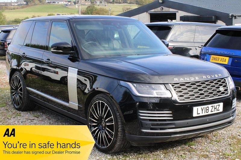 Black Used 2018 Land Rover Range Rover Autobiography SUV | £33,950 (A bit pricey) - Image 1/4