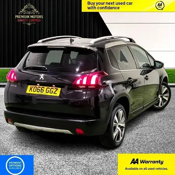 Used Peugeot 2008 Allure 2017 Black SUV