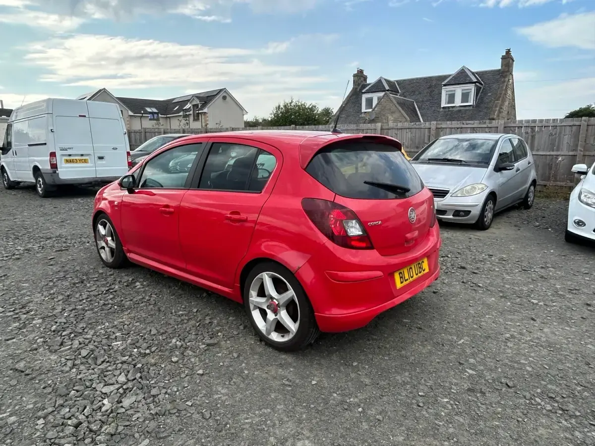 Used Vauxhall Corsa SRi 2010 Red Hatchback