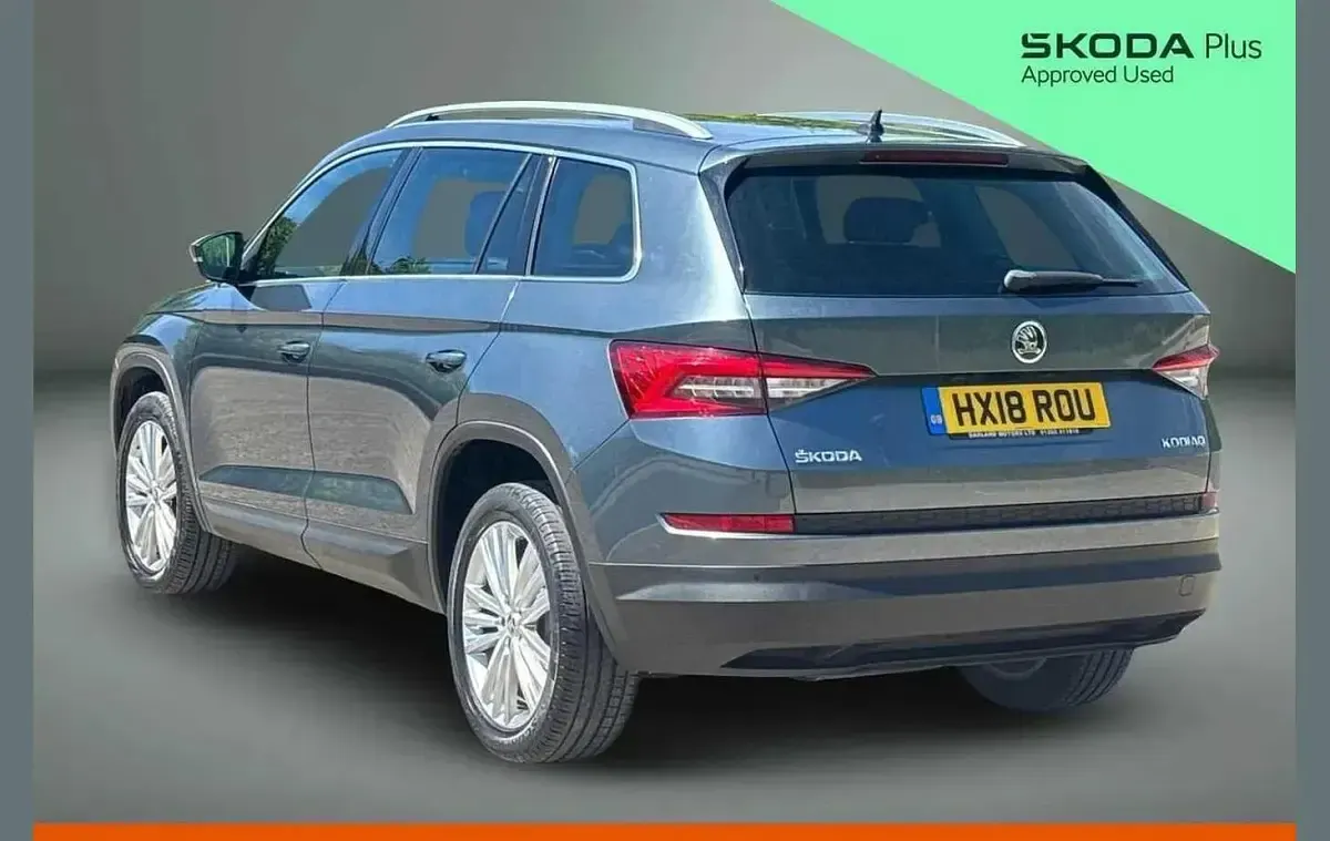 Used Skoda Kodiaq 150 HP (110 kW) 2018 Quartz grey metallic SUV