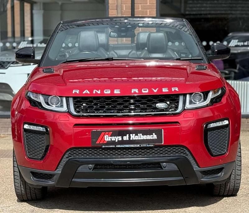 Used Land Rover Range Rover evoque HSE Dynamic 2018 Red Cabriolet