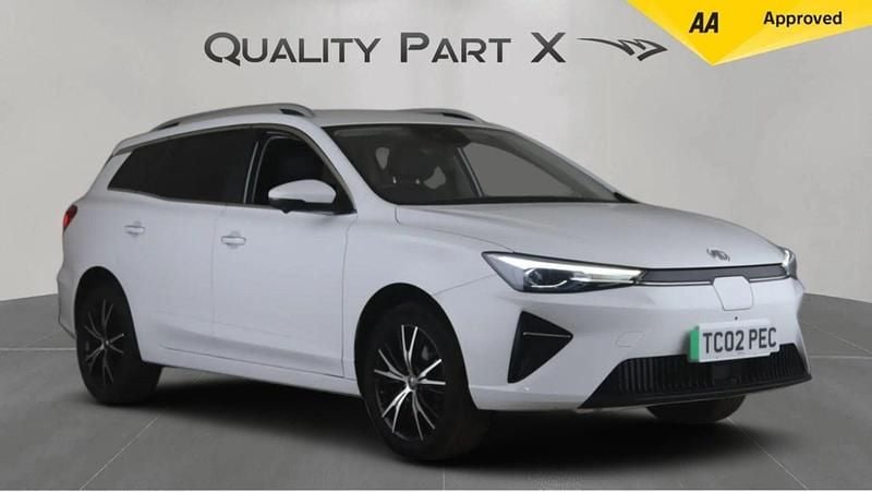Used MG MG5 EV Trophy 114 kW (156 HP) 2022 White Estate