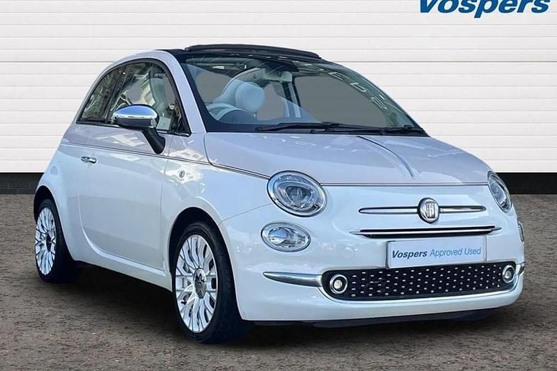 White Used 2017 Fiat 500C Anniversary Cabriolet | £10,289 (Expensive) - Image 1/1