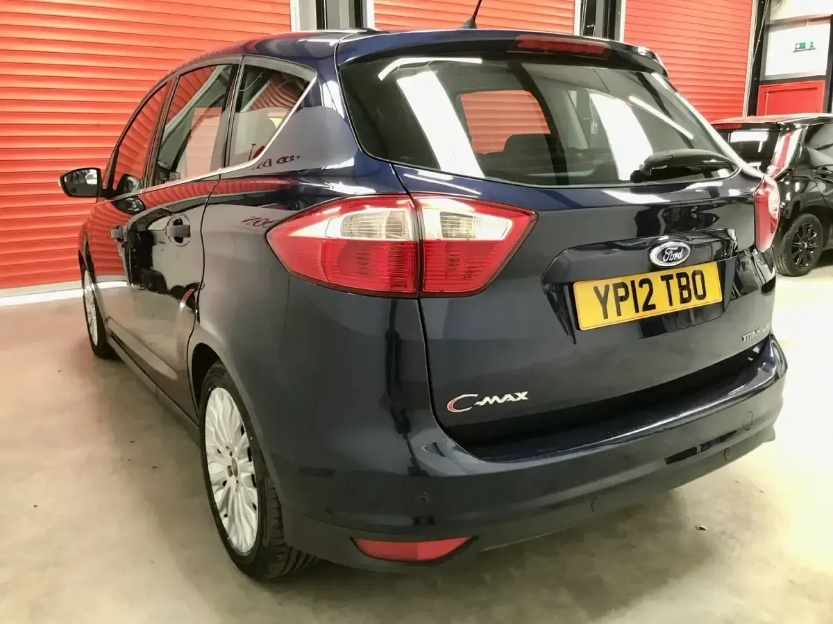 Used Ford C-MAX Titanium 140 HP (102 kW) 2012 Blue MPV