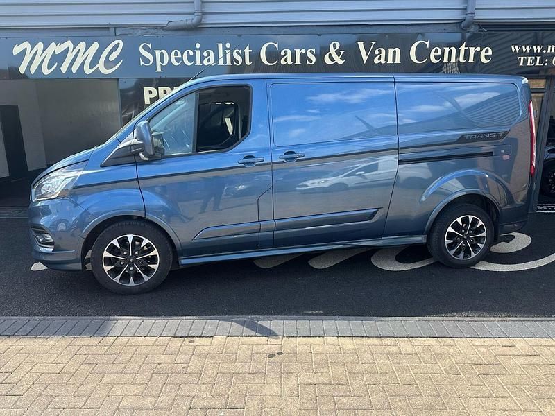 Blue Used 2018 Ford Transit Custom Sport Van | £17,999 (Super price) - Image 1/3