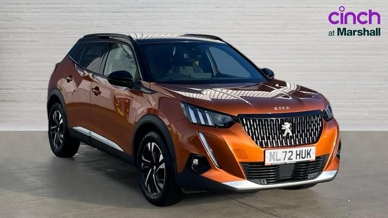 Used Peugeot 2008 GTi 131 HP (96 kW) 2022 Orange SUV