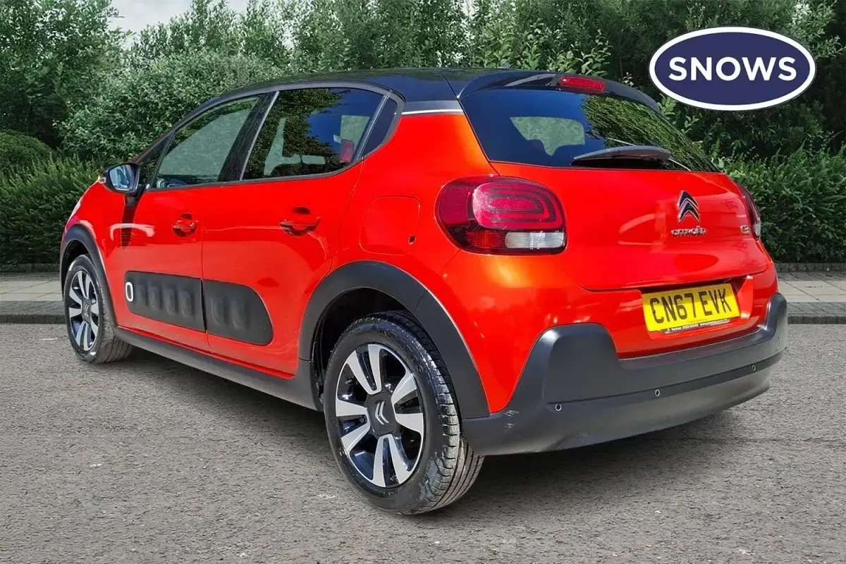 Used Citroën C3 Flair 82 HP (60 kW) 2017 Orange Hatchback