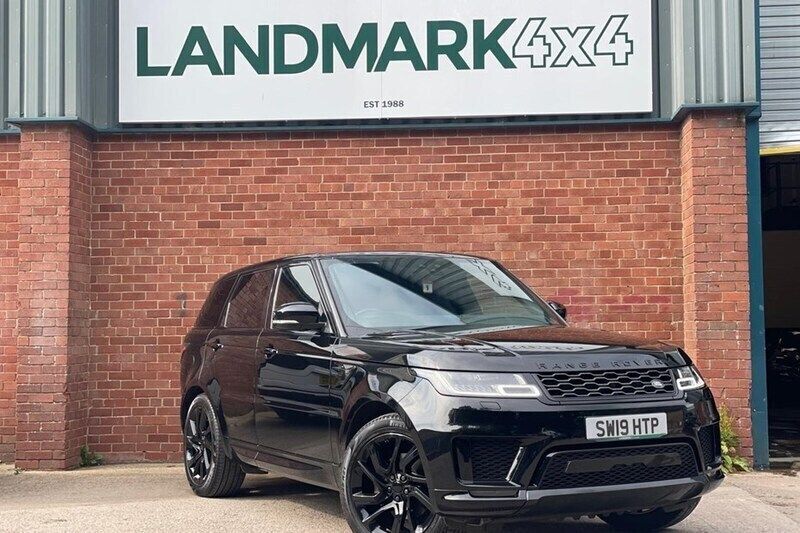 Black Used 2019 Land Rover Range Rover Sport HSE SUV | £25,975 (Super price) - Image 1/1