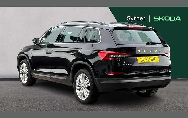Used Skoda Kodiaq SE L 187 HP (137 kW) 2021 Black magic pearl effect SUV