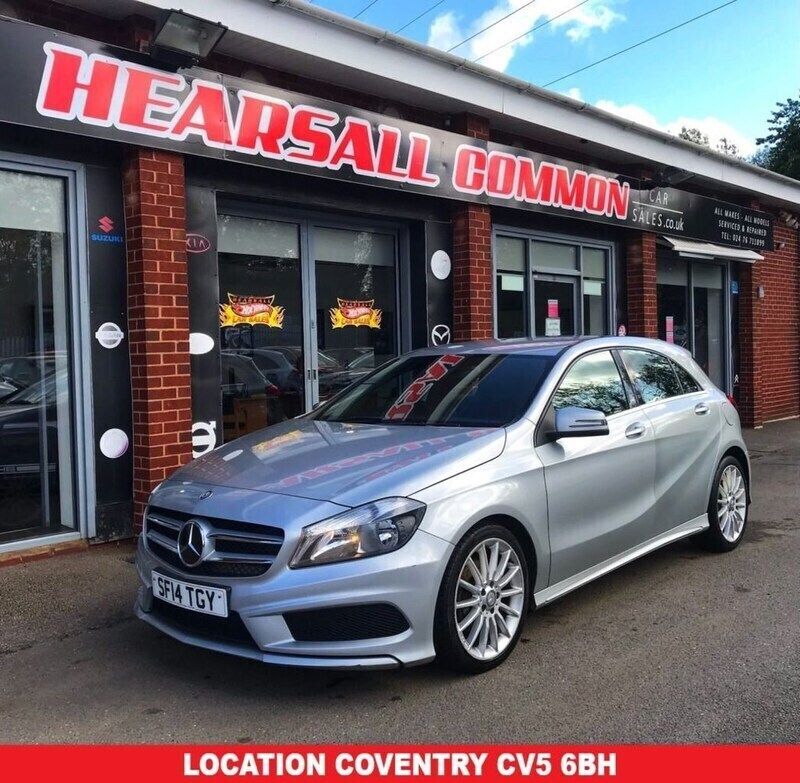 Silver Used 2014 Mercedes A200 AMG Hatchback | £8,500 (Fair price) - Image 1/4