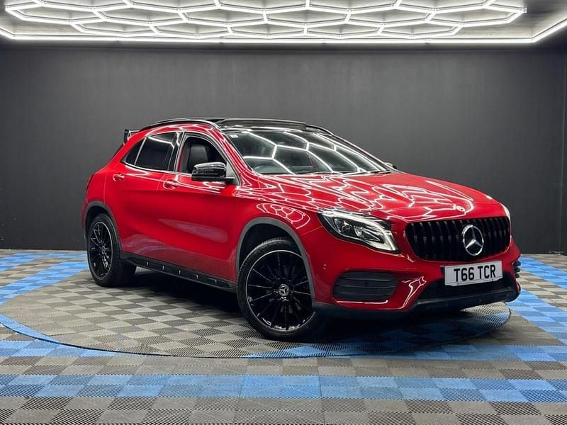Red Used 2017 Mercedes GLA220 AMG line SUV | £12,490 (Fair price) - Image 1/4