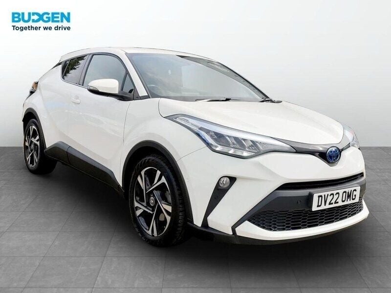 White Used 2022 Toyota C-HR Design SUV | £18,500 (Good price) - Image 1/4