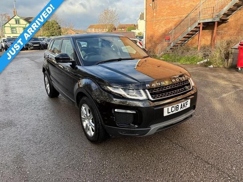 Black Used 2018 Land Rover Range Rover evoque SE SUV | £12,750 (Super price) - Image 1/2