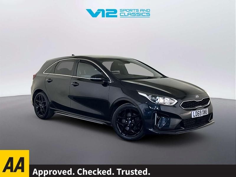 Used Kia Ceed GT-Line 134 HP (98 kW) 2019 Black Hatchback