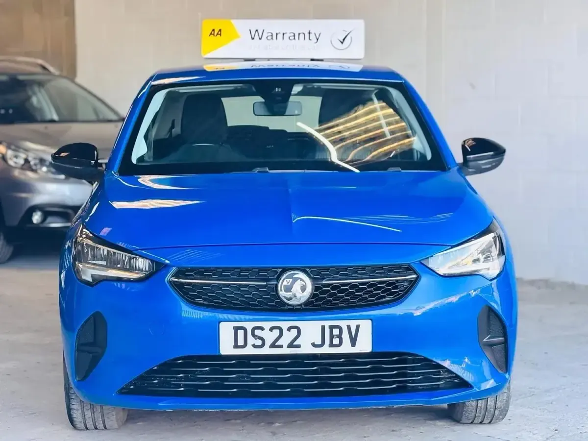 Used Vauxhall Corsa Edition 75 HP (55 kW) 2022 Blue Hatchback