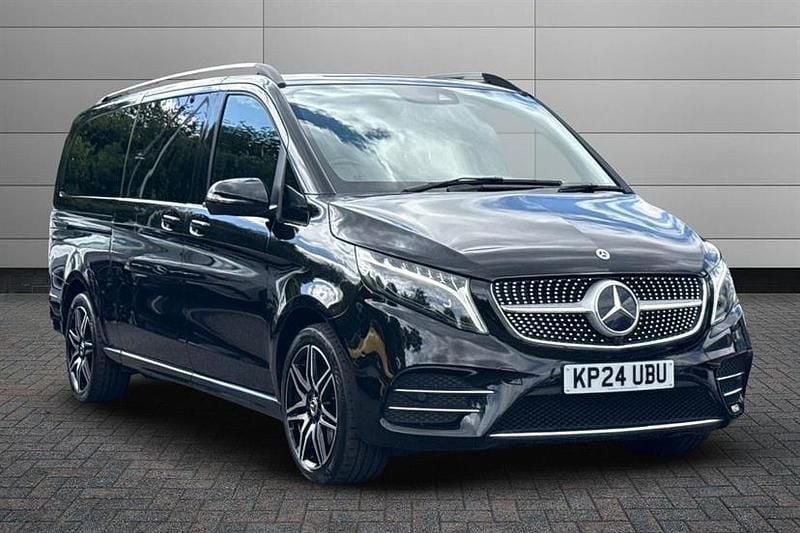 Black Used 2024 Mercedes V300 AMG line MPV | £68,350 (Fair price) - Image 1/3