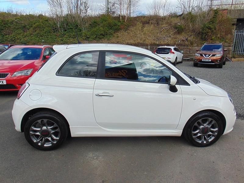 Used Fiat 500 S 69 HP (50 kW) 2015 White Hatchback