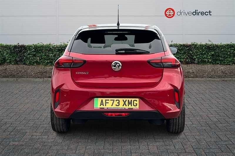 Used Vauxhall Corsa-e 100 kW (136 HP) 2023 Red Hatchback