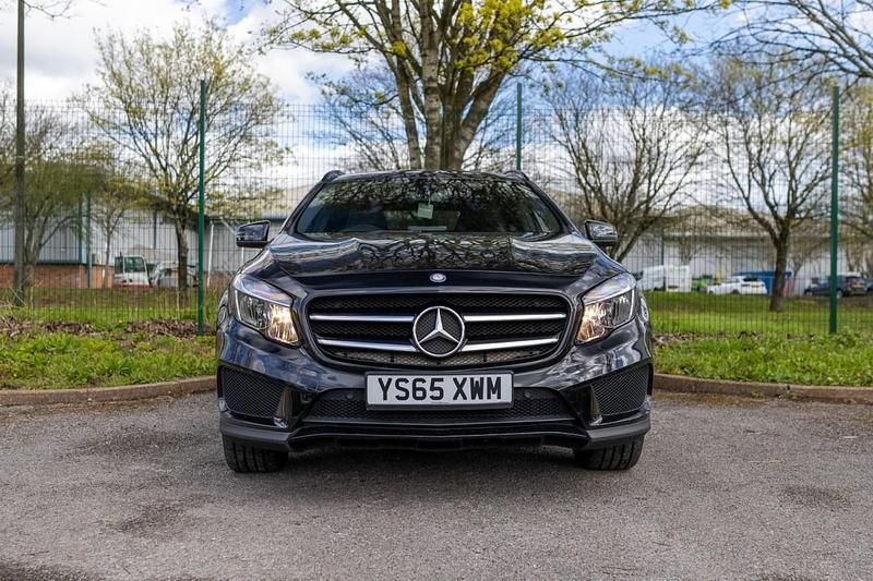 Used Mercedes GLA220 AMG line 177 HP (130 kW) 2016 Black SUV