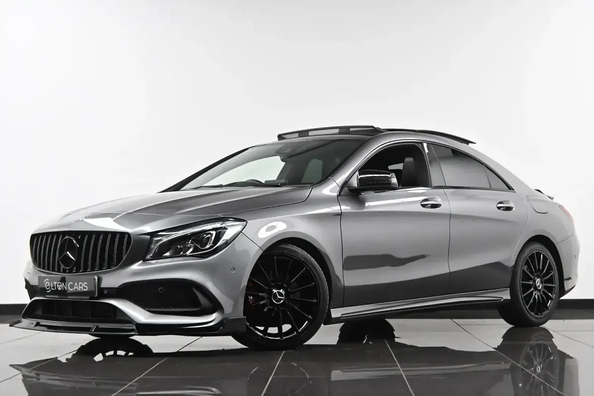 Used Mercedes CLA220 AMG line 2018 Grey Coupe