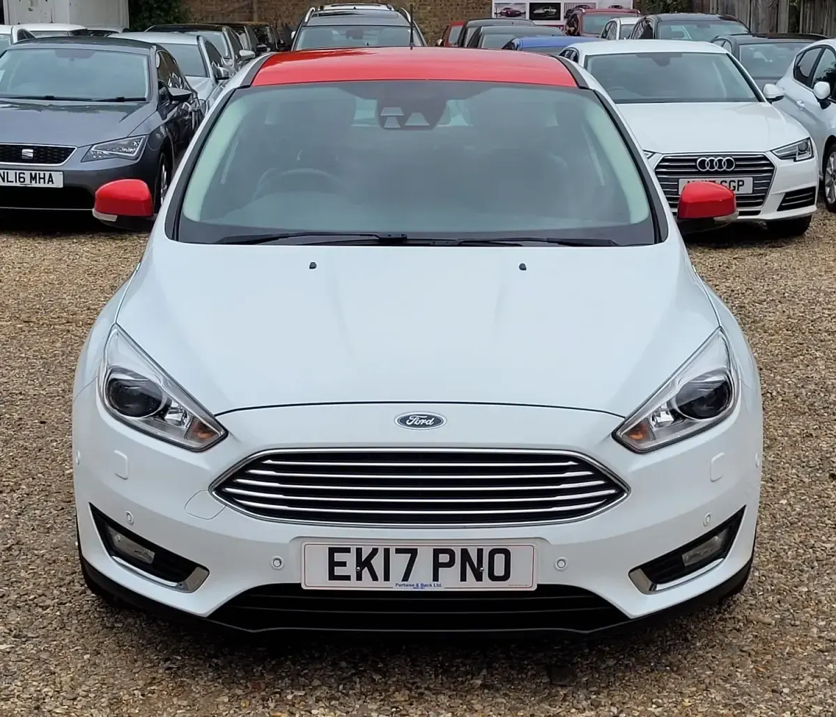 Gebraucht Ford Focus Titanium X 2017 Weiß Kleinwagen