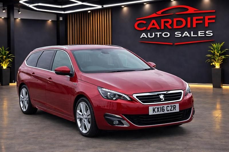 Usado Peugeot 308 GT-line 2016 Vermelho Carrinha