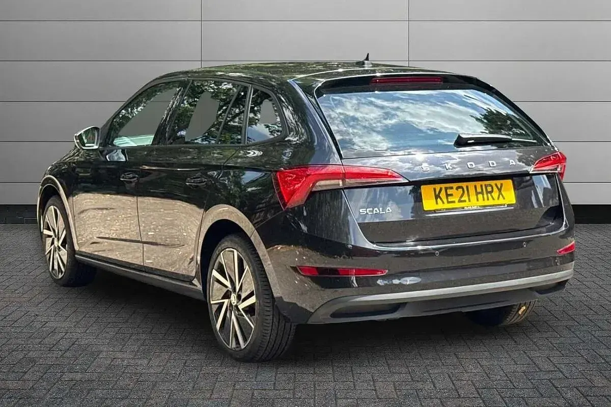 Used Skoda Scala SE L 150 HP (110 kW) 2021 Black Hatchback