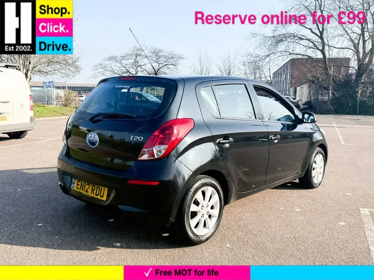 Käytetty Hyundai i20 Active 85 HP (62 kW) 2012 Musta Viistoperä
