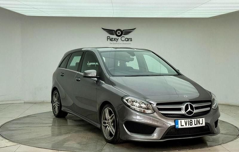 Grey Used 2018 Mercedes B180 AMG line MPV | £12,689 (Fair price) - Image 1/4
