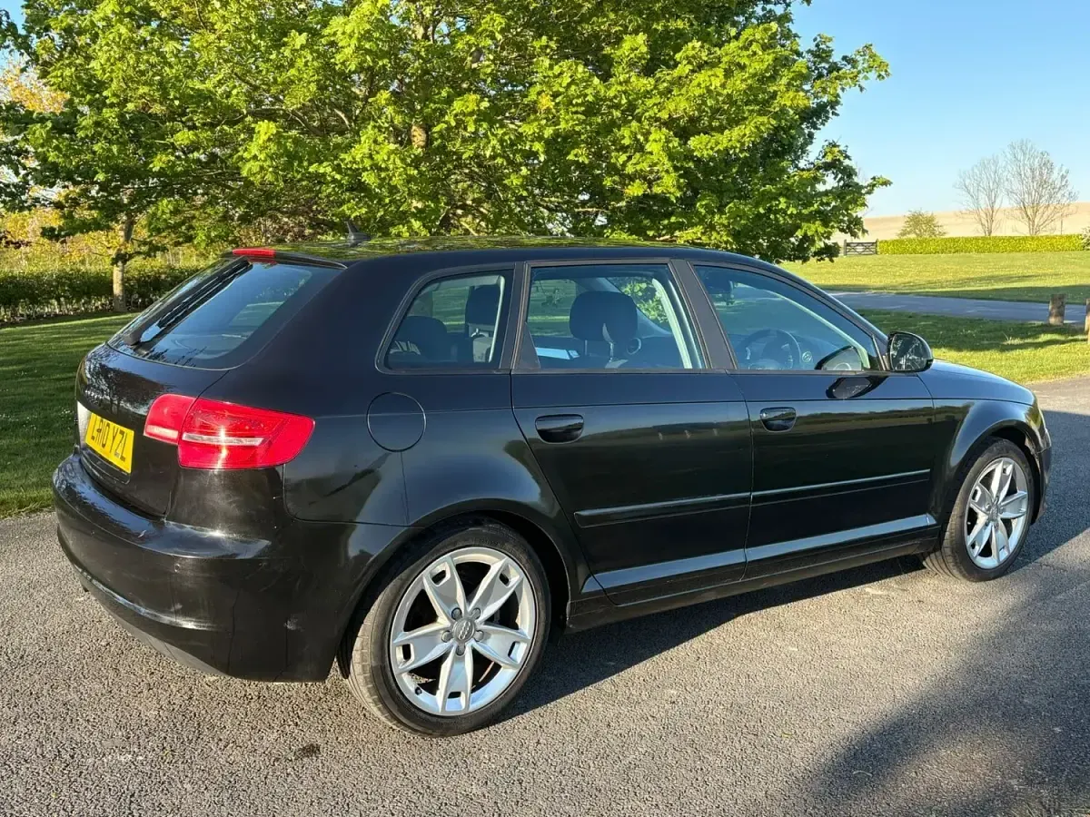 Used Audi A3 Sport 125 HP (91 kW) 2010 Black Hatchback