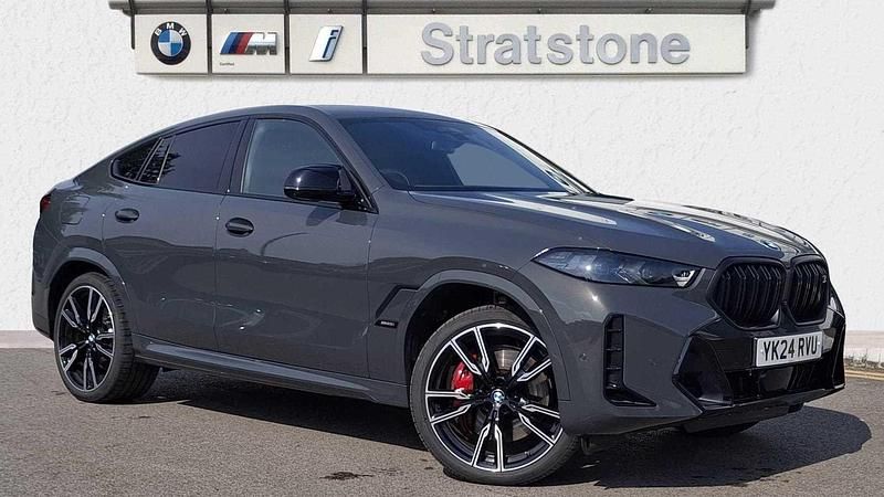 Grey Used 2024 BMW X6 M Sport SUV | £72,450 - Image 1/3