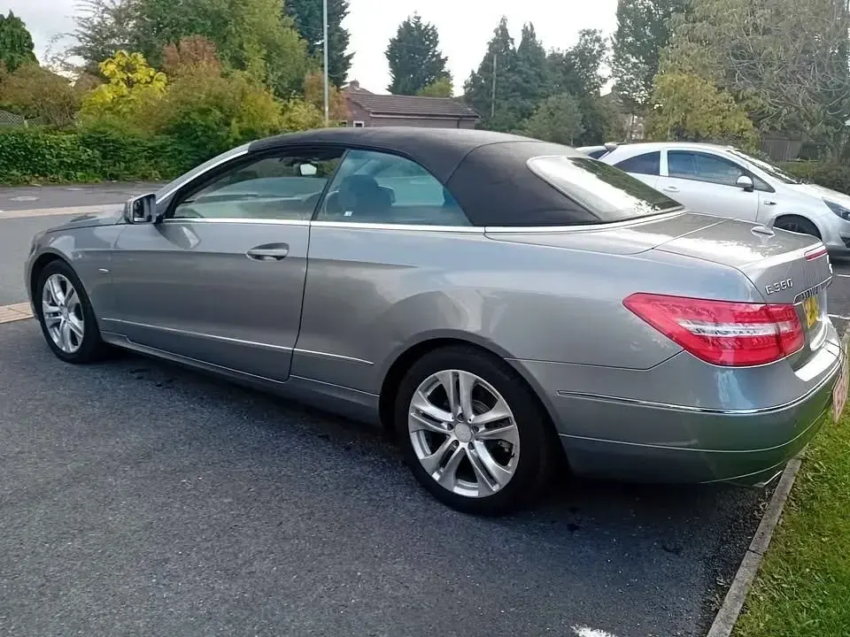 Używany Mercedes E350 SE 2010 Srebrny Kabriolet