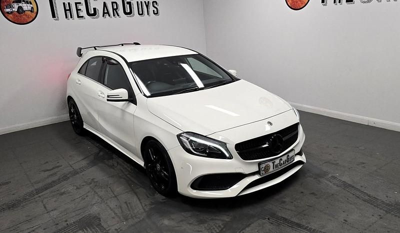 Used Mercedes A180 AMG Line Premium 2017 White Hatchback