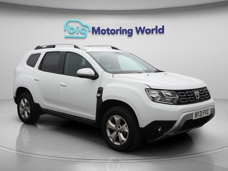 White Used 2021 Dacia Duster Comfort SUV | £13,200 (Fair price) - Image 1/4