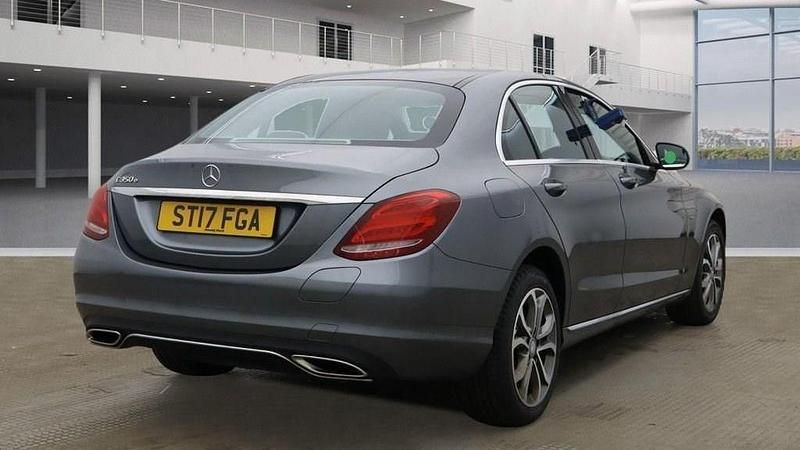 Used Mercedes C350e 293 HP (215 kW) 2017 Grey Sedan