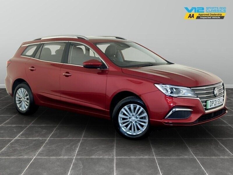 Red Used 2021 MG MG5 EV Exclusive Estate | £7,195 (Good price) - Image 1/4