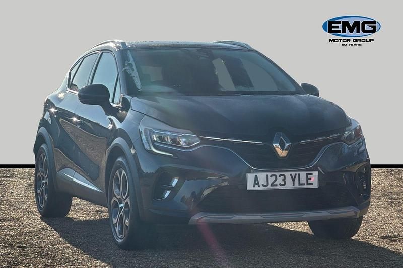 Blue/black Used 2023 Renault Captur Techno SUV | £16,995 (Fair price) - Image 1/3