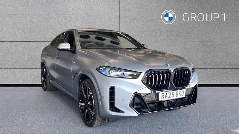 Grey Used 2025 BMW X6 M Sport SUV | £68,995 - Image 1/4