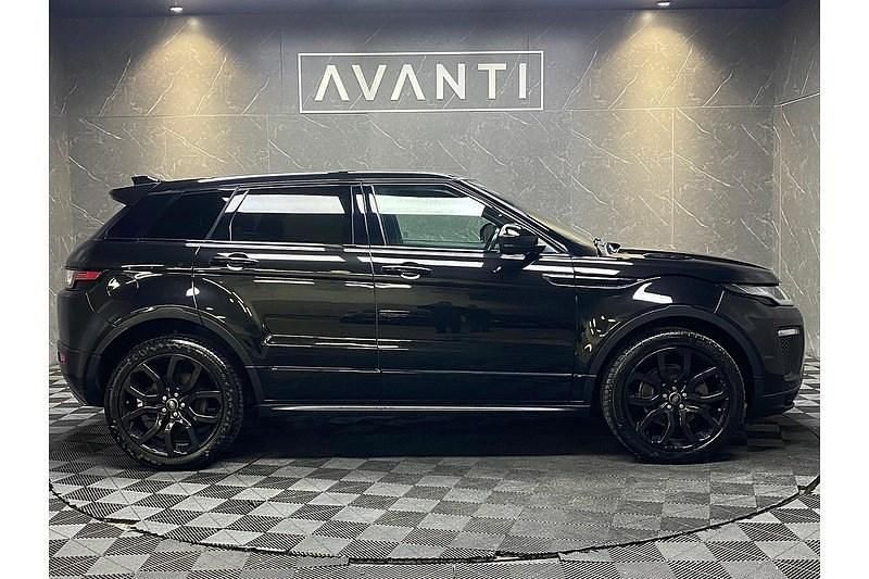 Used Land Rover Range Rover evoque HSE Dynamic 2018 Black  dark flat SUV