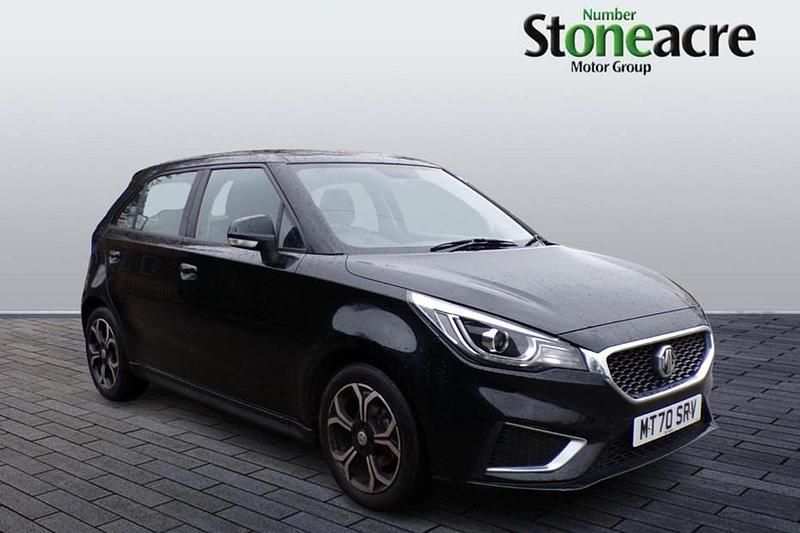 Used MG MG3 Exclusive 106 HP (77 kW) 2021 Black Hatchback
